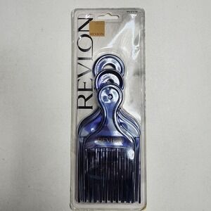 Vintage Revlon Hair Lift Pick Comb‎ 3-Pack RV2516 NOS Sealed Deadstock